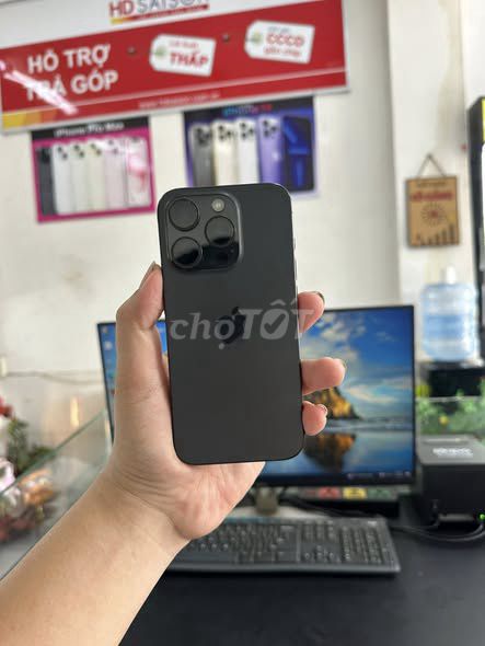 iPhone 15 Pro 128GB Đen Đã sử dụng. Mua bán Điện thoại tại Quận Gò Vấp Tp Hồ Chí Minh được đăng bởi Hội Đồ Điện Tử hình 1