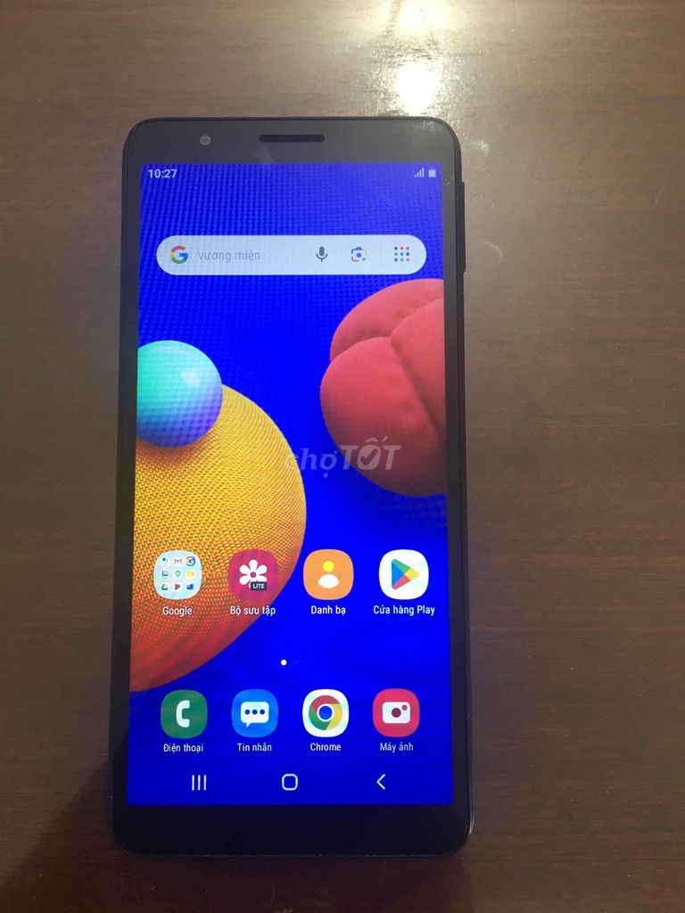 Samsung A01 Core 2GB 16GB Đen. Mua bán Điện thoại tại Huyện Long Điền Bà Rịa - Vũng Tàu được đăng bởi Tạp Hoá CN hình 1