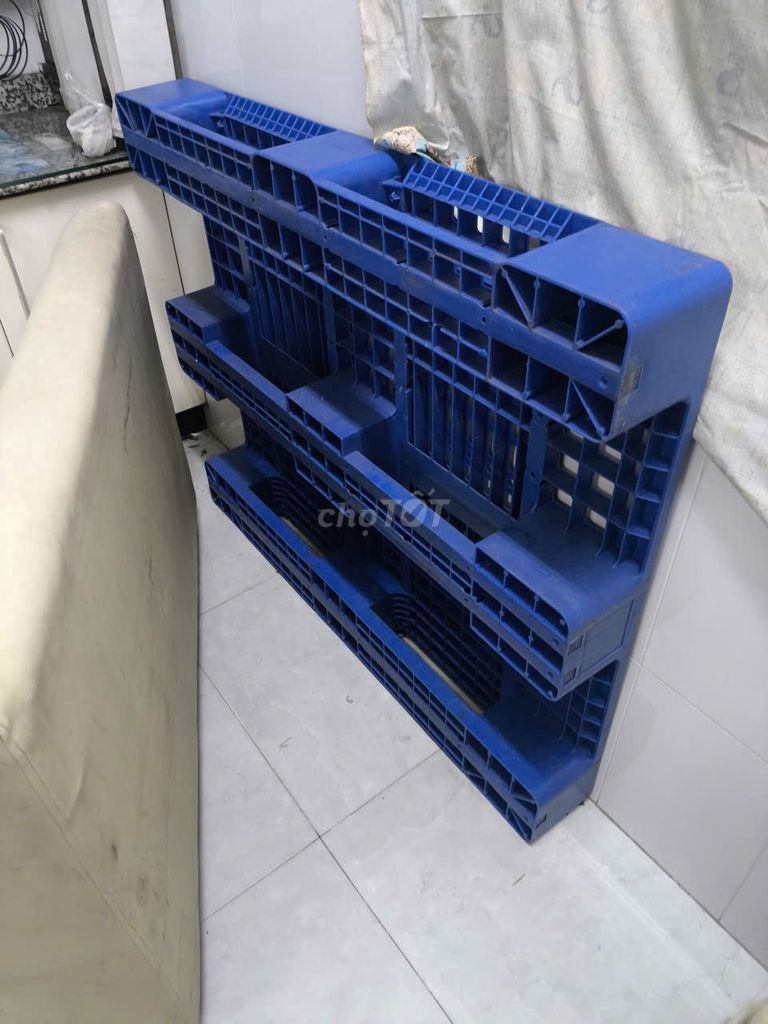 Pallet nhựa Việt Nam 1200x1000x145 Xanh. Mua bán Nội thất, đồ gia dụng khác tại Quận Phú Nhuận Tp Hồ Chí Minh được đăng bởi Nguyên hình 1