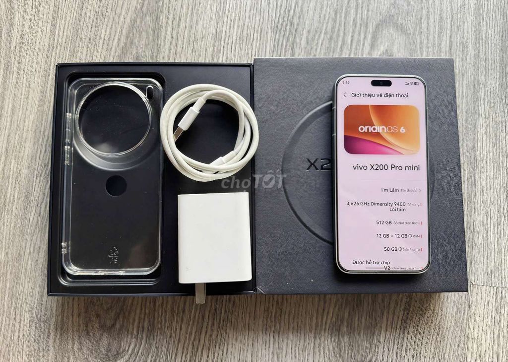 Vivo x200 Pro Mini(12/512) -Full PK, Có GL. Mua bán Điện thoại tại Quận Bình Tân Tp Hồ Chí Minh được đăng bởi Nhiên hình 1