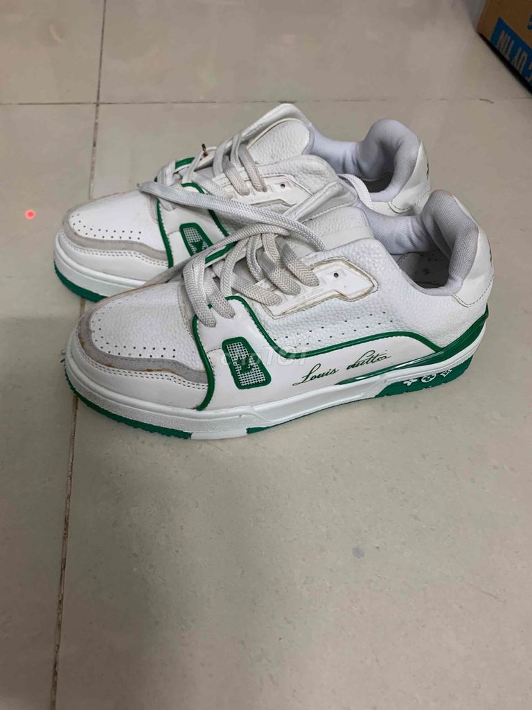 Giày thể thao Unisex Trắng Cam. Mua bán Giày dép tại Quận Tân Phú Tp Hồ Chí Minh được đăng bởi Chị Trâm hình 1