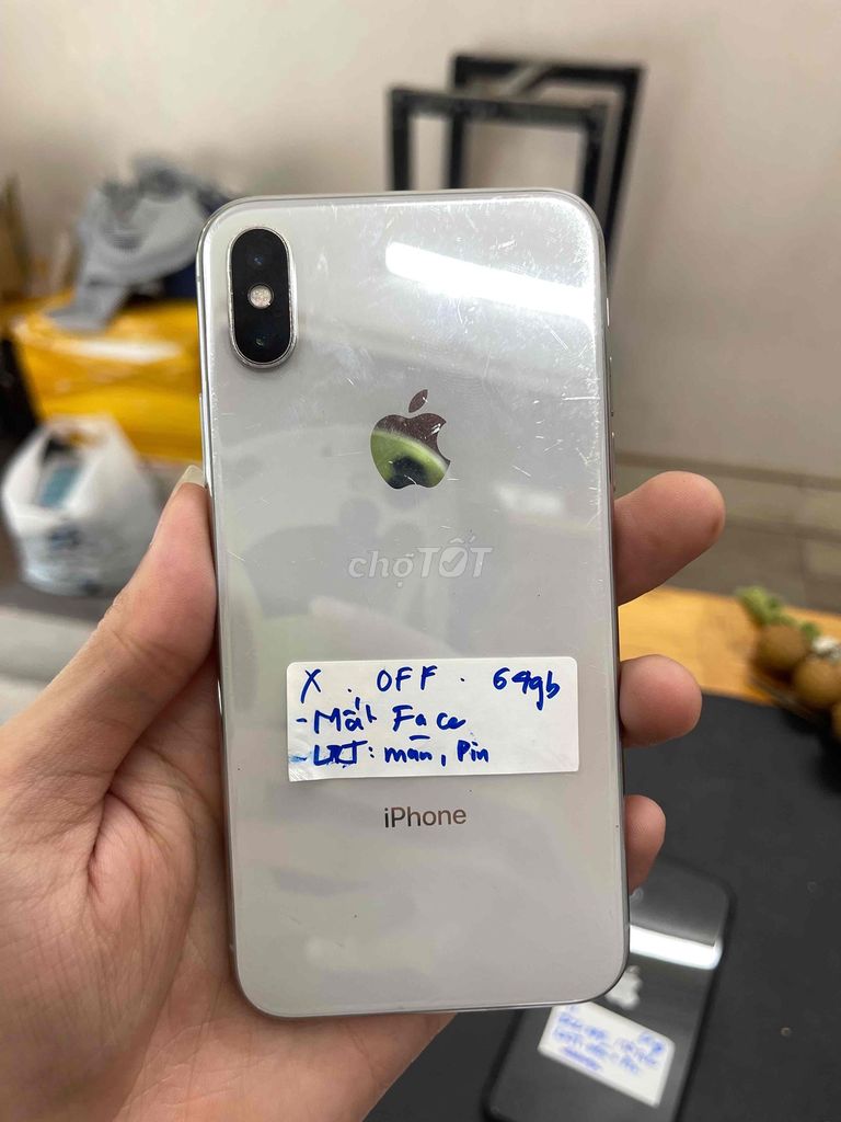 Apple iPhone X 64GB Bạc Đã sử dụng. Mua bán Điện thoại tại Quận Đống Đa Hà Nội được đăng bởi Cửa hàng điện thoại BKsmart hình 1