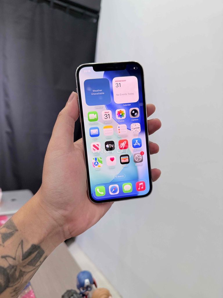 Apple iPhone 12 Pro 128GB Trắng Nguyên bản. Mua bán Điện thoại tại Quận Đống Đa Hà Nội được đăng bởi KT Hà Nội Mobile hình 1