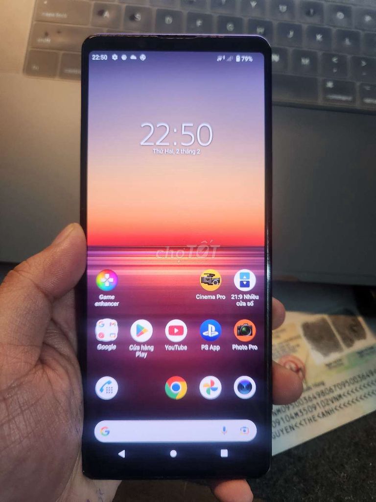 Sony Xperia 1 Mark II 128GB Đen. Mua bán Điện thoại tại Thành phố Buôn Ma Thuột Đắk Lắk được đăng bởi Anh Nguyen hình 1