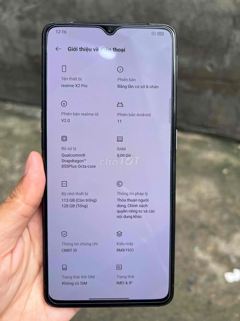 📱 Realme X2 Pro 8/128G: ngoại hình đẹp. Mua bán Điện thoại tại Thị xã Bến Cát Bình Dương được đăng bởi Trần Yến Nhi hình 3