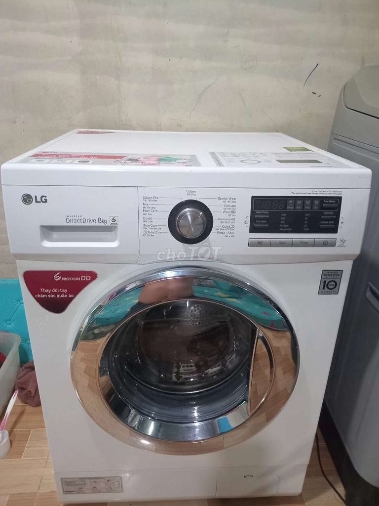 Máy giặt LG 8kg Inverter Trắng. Mua bán Máy giặt tại Quận 8 Tp Hồ Chí Minh được đăng bởi vinh nguyen hình 1