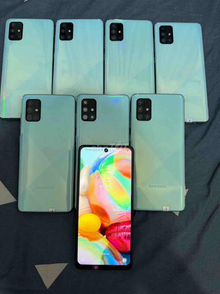 Samsung Galaxy A71 8GB/128GB Xanh Ngọc. Mua bán Điện thoại tại Quận Cầu Giấy Hà Nội được đăng bởi Sim số Luxury hình 1