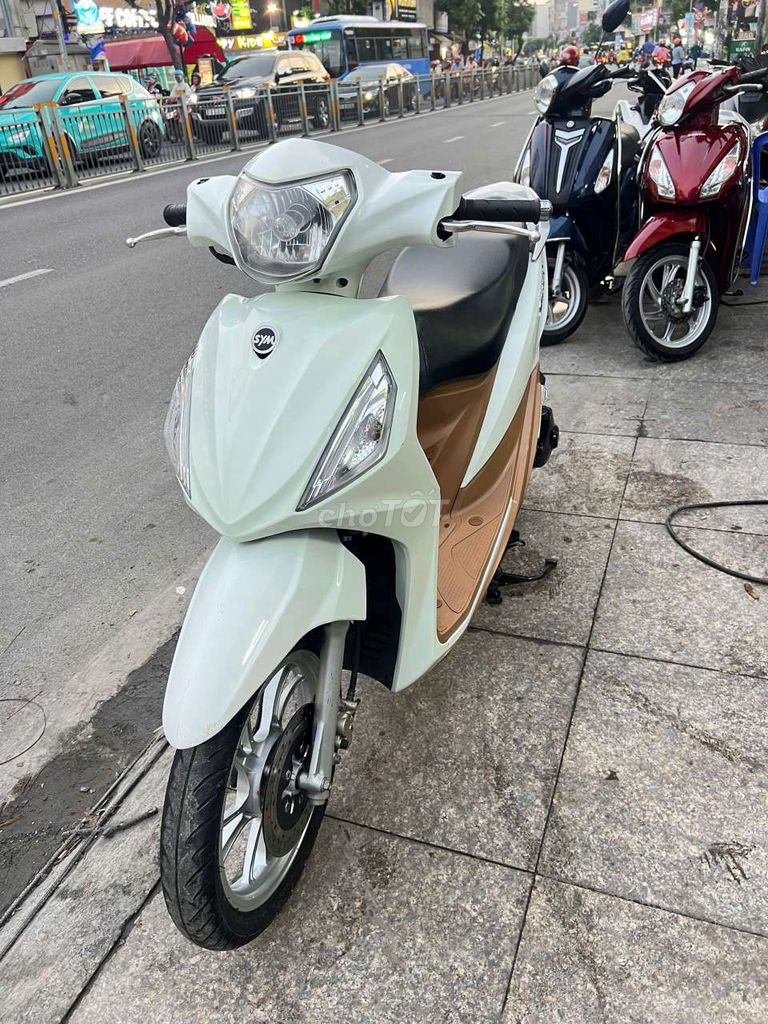 SYM Shark Mini 125 2017 Trắng Nâu. Mua bán Xe máy tại Quận Tân Phú Tp Hồ Chí Minh được đăng bởi Tuanduy hình 3