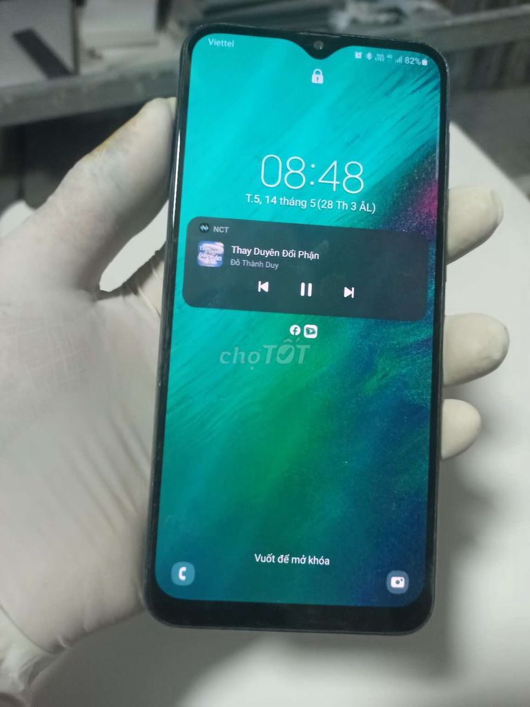 Samsung Galaxy A50 Trắng. Mua bán Điện thoại tại Thành phố Dĩ An Bình Dương được đăng bởi Trương Hoàng  Linh hình 1