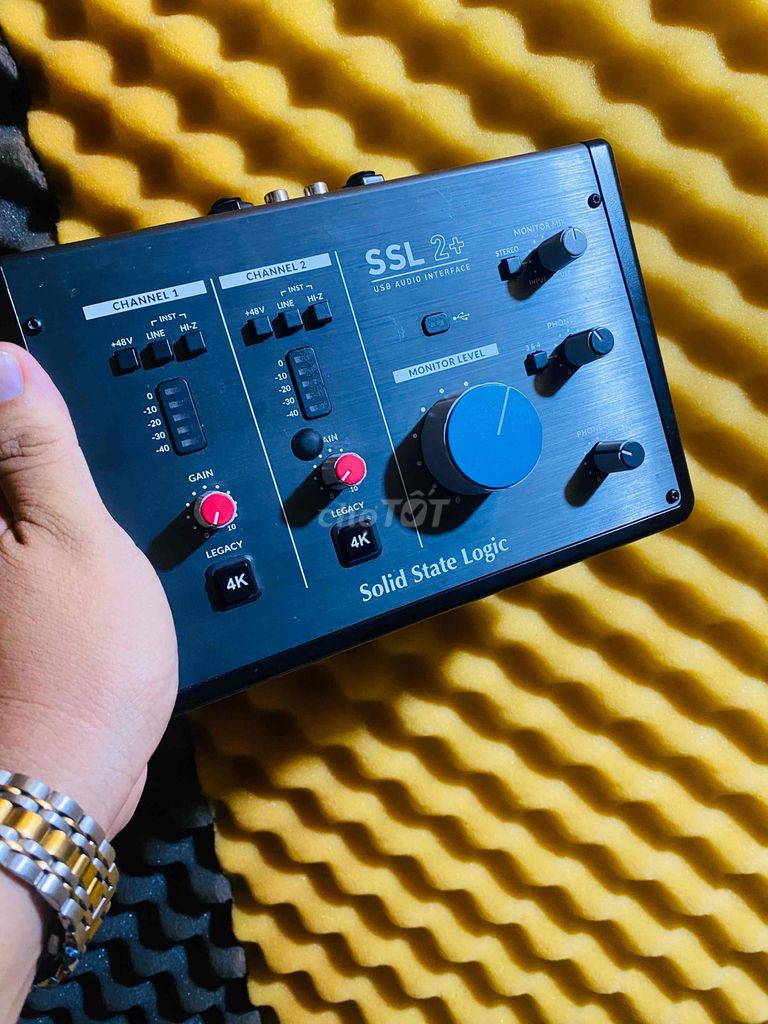 USB Audio Interface Solid State Logic SSL 2+ Đen. Mua bán Tivi, Âm thanh tại Huyện Bình Đại Bến Tre được đăng bởi hongphuc77 nguyen hình 1