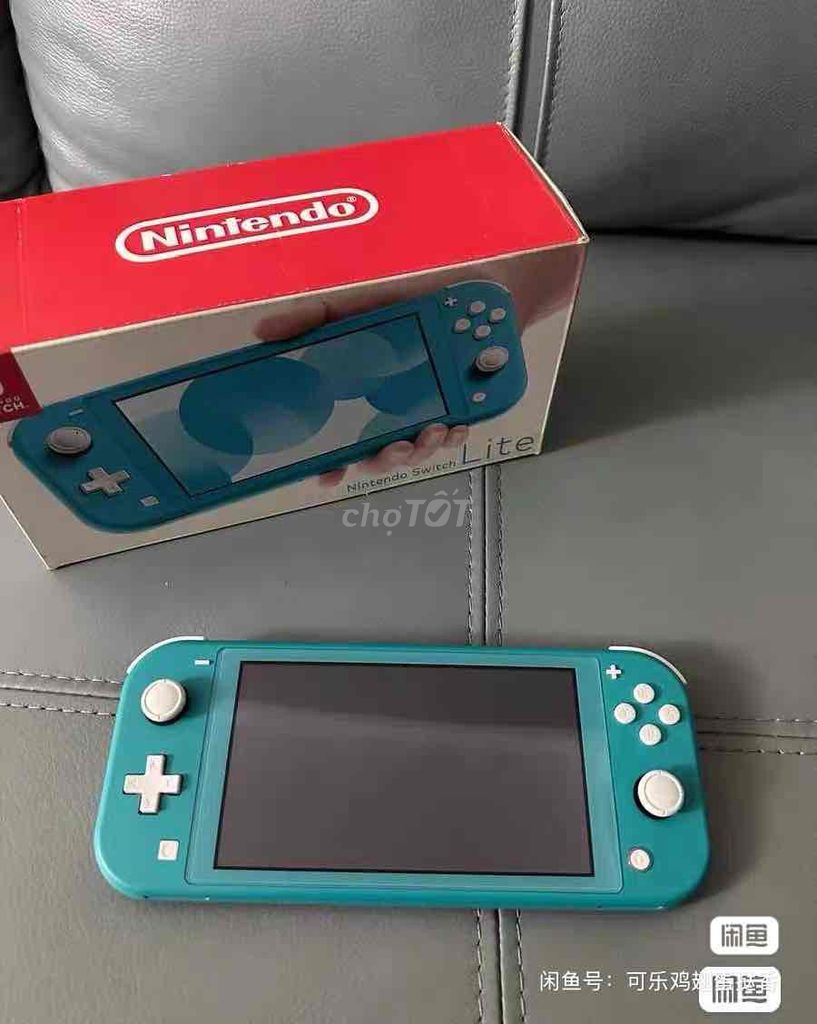 Nintendo Switch Lite Xanh 98%. Mua bán Thiết bị chơi game tại Huyện Hóc Môn Tp Hồ Chí Minh được đăng bởi Meomeo hình 1