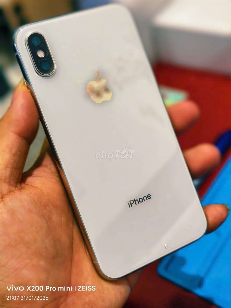 Apple iPhone X quốc tế zin đẹp full icloud sạch. Mua bán Điện thoại tại Quận Tân Bình Tp Hồ Chí Minh được đăng bởi Táo Bán Lổ hình 1