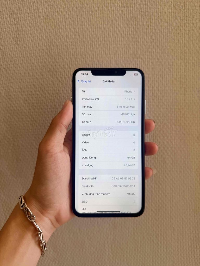 iPhone Xsmax quốc tế full chức năng. Mua bán Điện thoại tại Thành phố Thủ Đức Tp Hồ Chí Minh được đăng bởi Nguyễn Duy hình 1