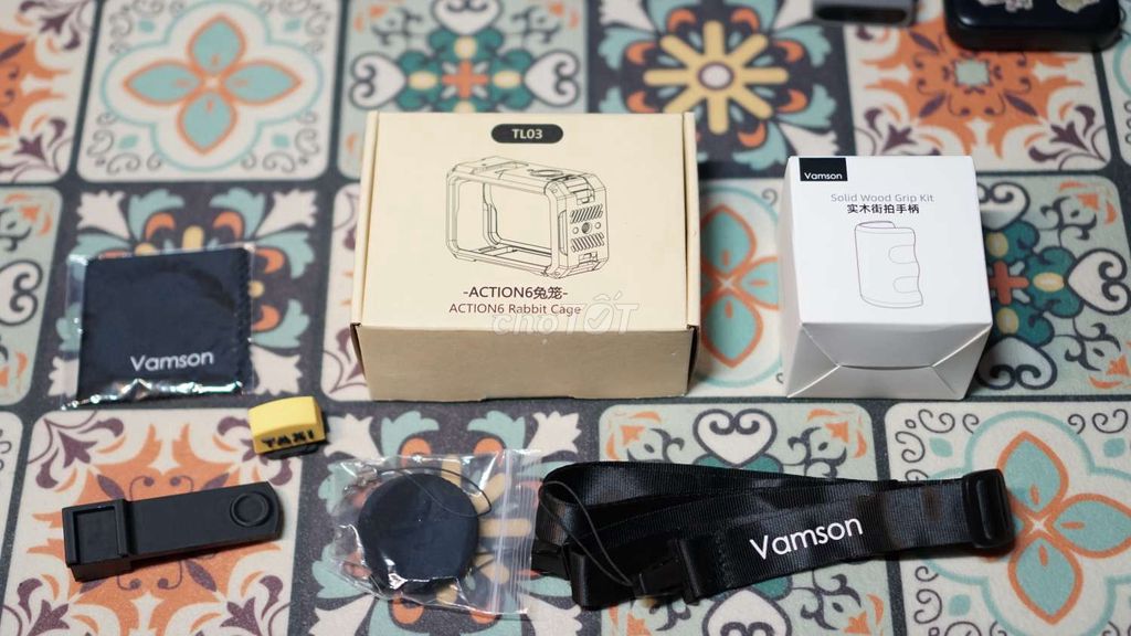 Bộ phụ kiện Vamson Action 6 Rabbit Cage mới. Mua bán Phụ kiện (Màn hình, Chuột...) tại Thành phố Buôn Ma Thuột Đắk Lắk được đăng bởi dangdangnguyen hình 1