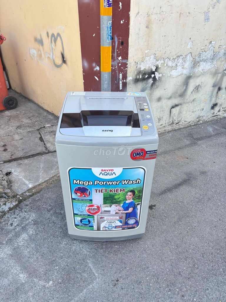 Máy giặt Sanyo Aqua Mega Power Wash 7.2kg Xám. Mua bán Máy giặt tại Thành phố Thủ Đức Tp Hồ Chí Minh được đăng bởi Lương An hình 1