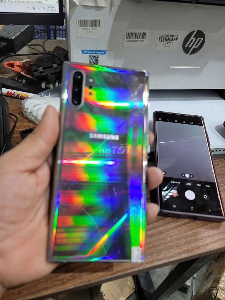 Samsung Note 10 Plus 256GB Đa sắc. Mua bán Điện thoại tại Huyện Gia Lâm Hà Nội được đăng bởi Bảo Kim hình 1