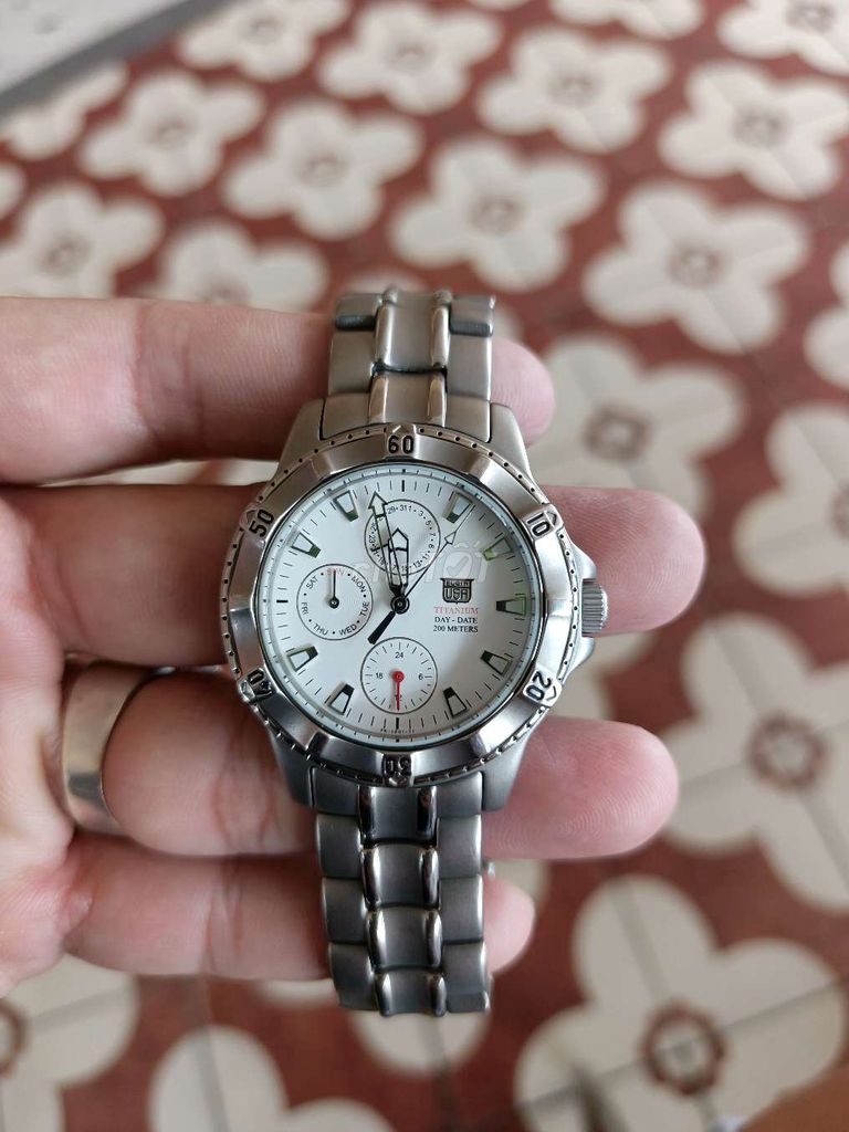 Đồng hồ Elgin Titanium siêu nhẹ . Mua bán Đồng hồ tại Quận Cái Răng Cần Thơ được đăng bởi Cần Thơ  hình 1