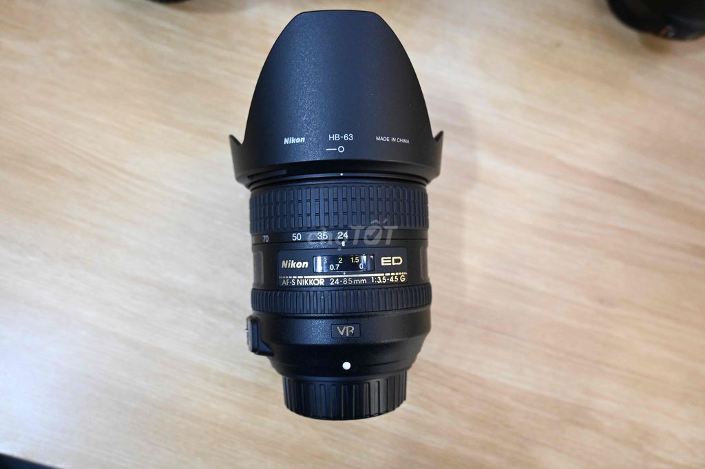Ống kính Nikon 24 85 VR. Mua bán Máy ảnh, Máy quay tại Quận Tân Bình Tp Hồ Chí Minh được đăng bởi Lê Thị Phương Thảo hình 1
