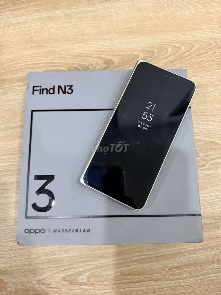 Oppo Find N3 Vàng Đã sử dụng. Mua bán Điện thoại tại Thành phố Qui Nhơn Bình Định được đăng bởi Nguyễn Cao Cường hình 1