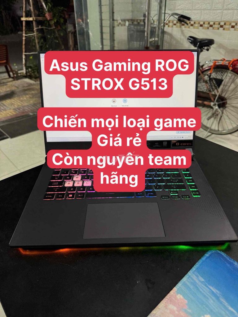 Asus ROG Strix G513 R7-4800H / 8GB/512GB /GTX 1650. Mua bán Laptop tại Quận Lê Chân Hải Phòng được đăng bởi Đỗ Đức Lương hình 1