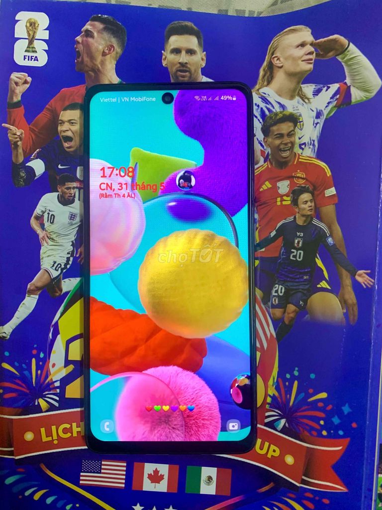 bán dt samsung a51 {6/128}. Mua bán Điện thoại tại Huyện Củ Chi Tp Hồ Chí Minh được đăng bởi nguyen hình 1