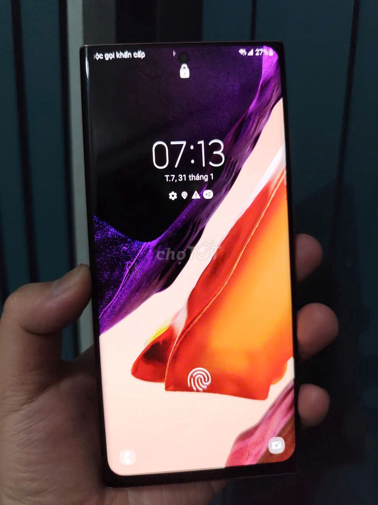 Samsung Note 20 Ultra 256GB Đồng 99%. Mua bán Điện thoại tại Thành phố Thuận An Bình Dương được đăng bởi TRỌNG MINH hình 1