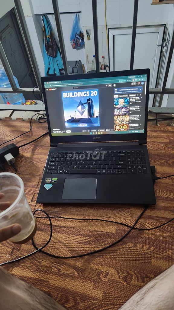 Acer Aspire A715 Ryzen 5 16GB GTX 1650 15.6 incch. Mua bán Laptop tại Huyện Thanh Trì Hà Nội được đăng bởi Lê Huy Hoàng hình 1