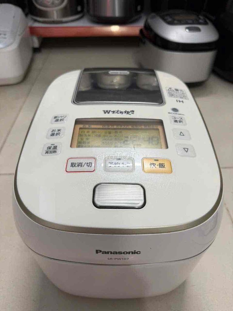 Nồi cơm điện Panasonic SR-PW107 1L 2017 Trắng. Mua bán Bếp, lò, đồ điện nhà bếp tại Thành phố Biên Hòa Đồng Nai được đăng bởi Bùi Quang Dũng hình 1