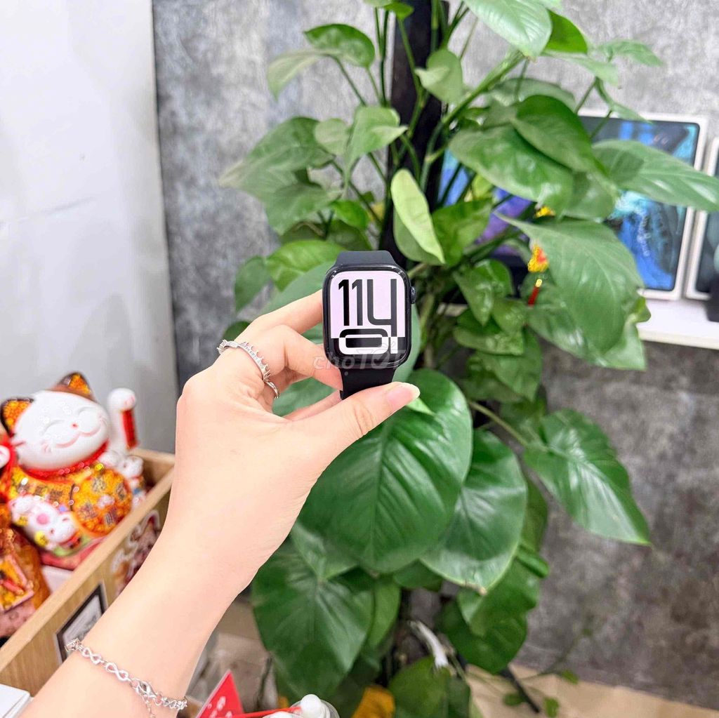 Apple Watch S7 45mm Đen LTE Đã dùng. Mua bán Thiết bị đeo thông minh tại Quận Thanh Xuân Hà Nội được đăng bởi Thu Trang hình 1