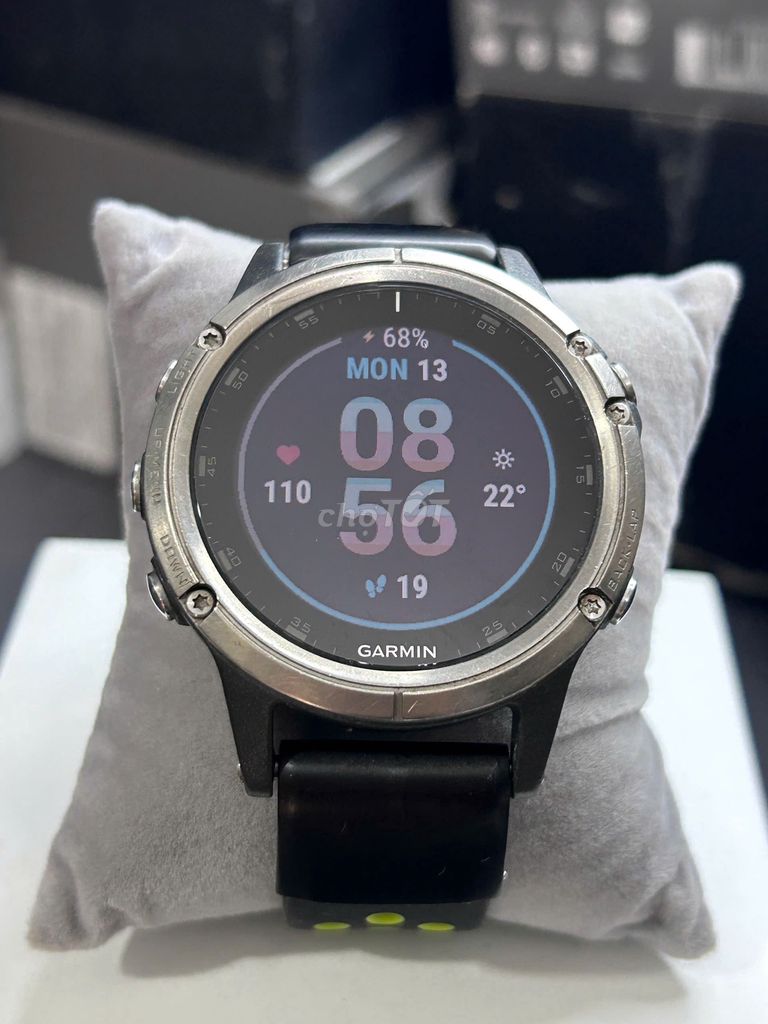 Garmin Fenix 5 Plus Titanium Đen 47mm. Mua bán Thiết bị đeo thông minh tại Quận Nam Từ Liêm Hà Nội được đăng bởi Cường Garmin  hình 1