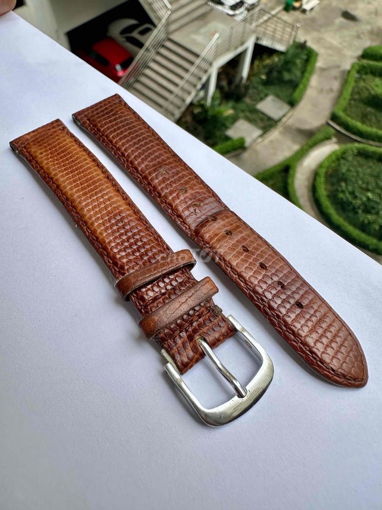 Dây da đồng hồ Âu vintage Nâu 18mm Vintage. Mua bán Phụ kiện thời trang khác tại Quận Bình Tân Tp Hồ Chí Minh được đăng bởi Vintage Watch hình 1