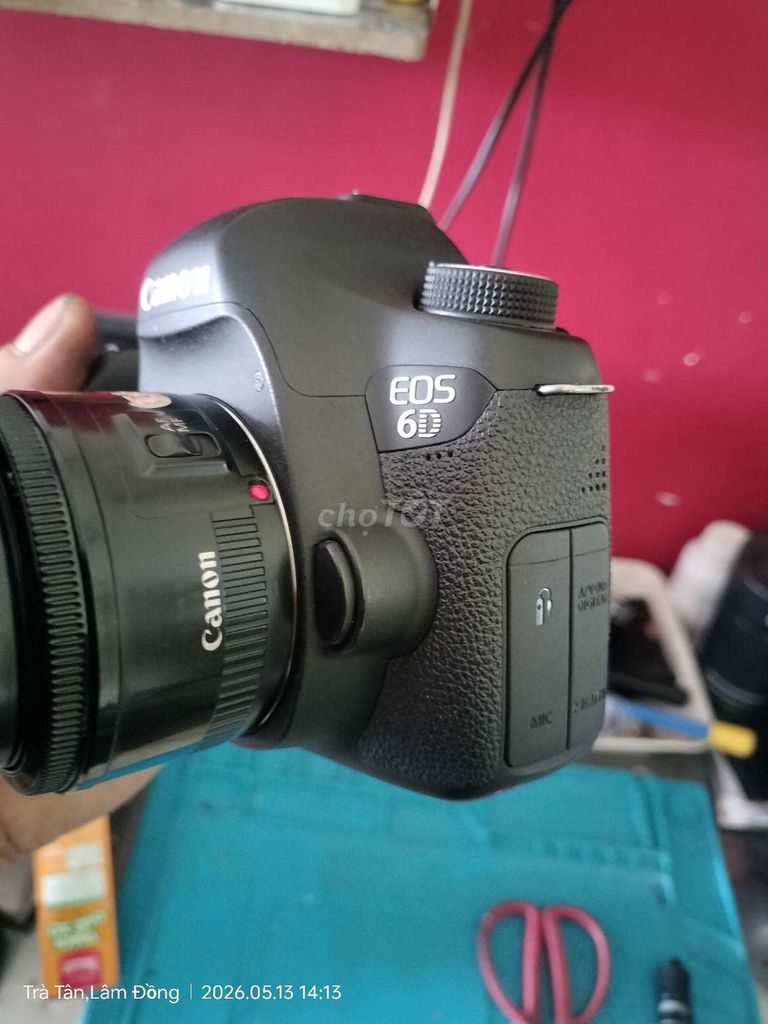 Máy ảnh Canon EOS 6D kèm lens. Mua bán Máy ảnh, Máy quay tại Huyện Đức Linh Bình Thuận được đăng bởi Tay GA Minh Võ hình 1