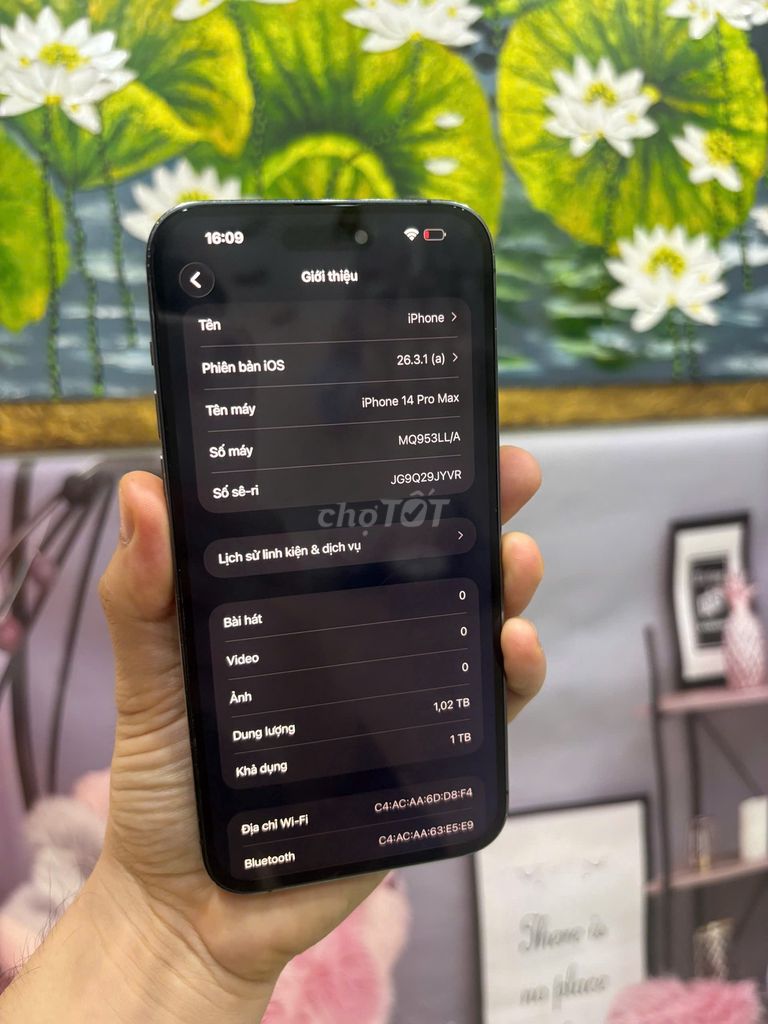 Apple iPhone 14 Pro Max 128GB Tím. Mua bán Điện thoại tại Quận Bắc Từ Liêm Hà Nội được đăng bởi Cửa hàng Bính Táo hình 1