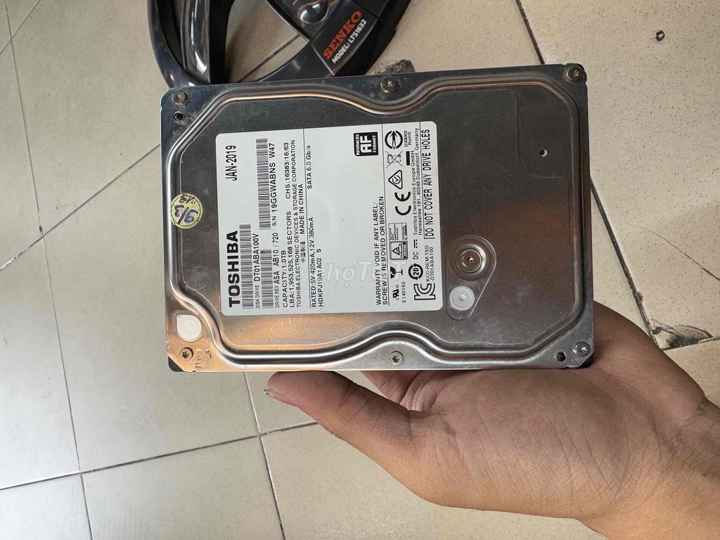 Ổ CỨNG PC 1TB ĐẸP ZIN LƯU TRỮ CAMERA DỮ LIỆU OK