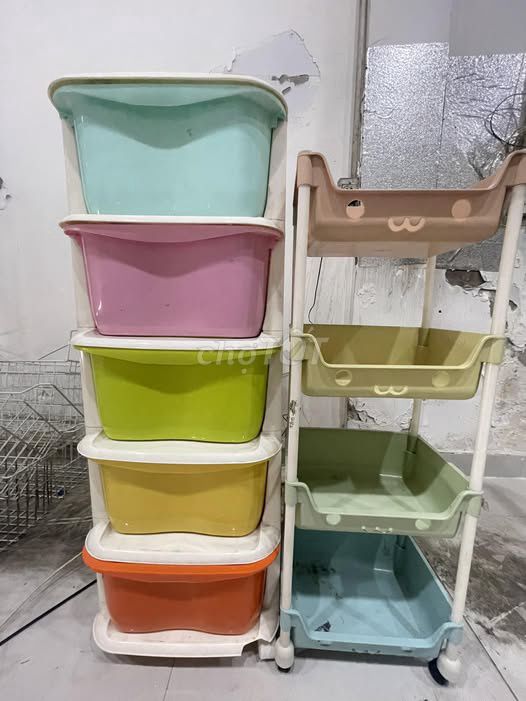 Kệ nhựa 5 tầng nhiều màu. Mua bán Tủ, kệ gia đình tại Quận 8 Tp Hồ Chí Minh được đăng bởi Hội Đồ Điện Tử hình 1