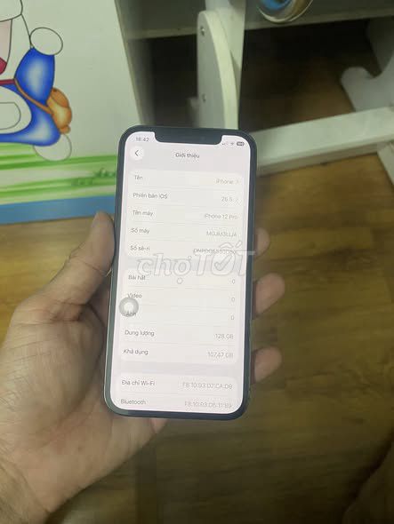 Apple iPhone 12 Pro 128GB Xám Đã sử dụng. Mua bán Điện thoại tại Quận 1 Tp Hồ Chí Minh được đăng bởi Hội Đồ Điện Tử hình 1