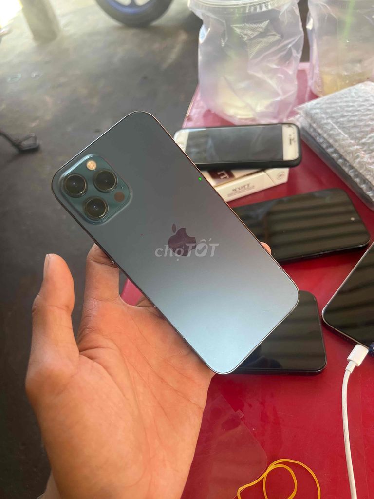 iPhone 12 Pro Max 128GB full cn. Mua bán Điện thoại tại Thành phố Bến Tre Bến Tre được đăng bởi TN MOBILE hình 1