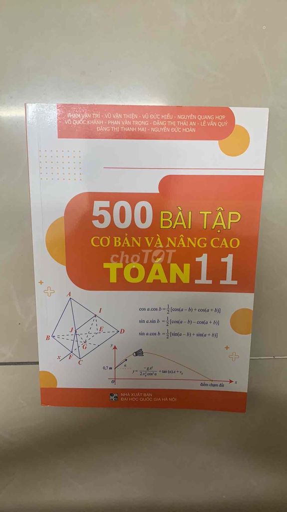 500 Bài Tập Toán 11. Mua bán Sách tại Thành phố Thủ Đức Tp Hồ Chí Minh được đăng bởi Ha Ha hình 1