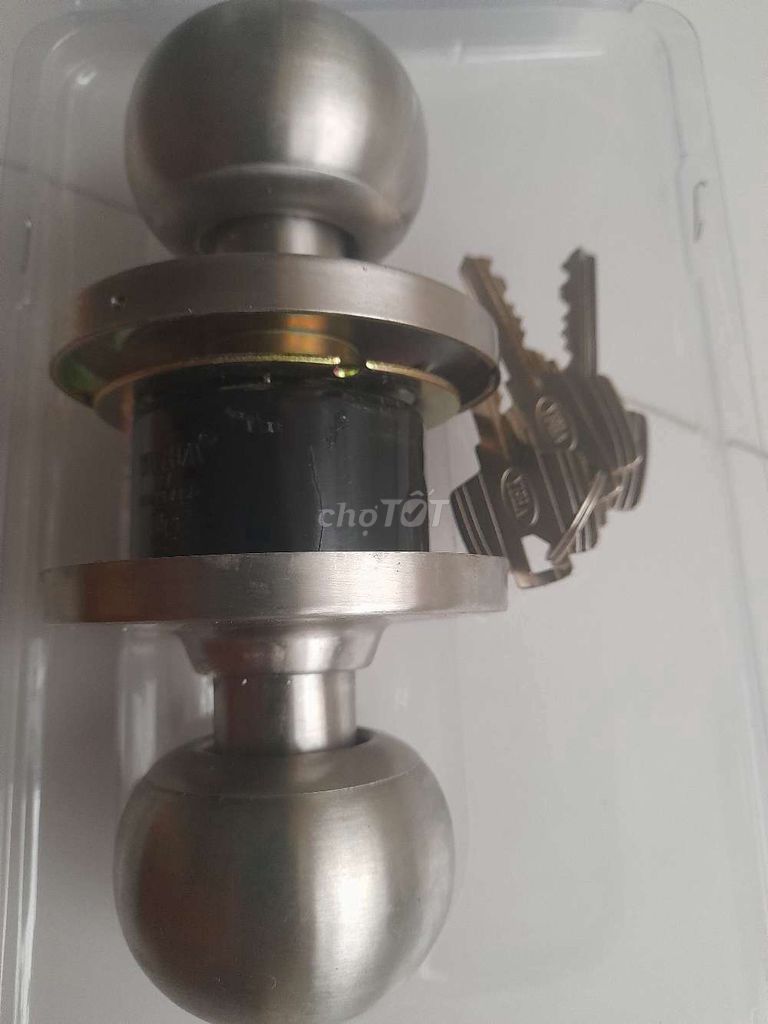 Khóa cửa Inox Bạc Chưa sử dụng. Mua bán Nội thất, đồ gia dụng khác tại Quận 11 Tp Hồ Chí Minh được đăng bởi Thu Phạm hình 1
