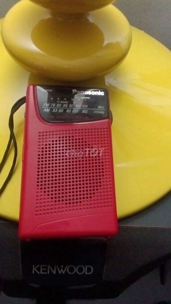 Đài radio Panasonic Đỏ Mới 98%. Mua bán Tivi, Âm thanh tại Quận Bình Thạnh Tp Hồ Chí Minh được đăng bởi Tran Duc Tu hình 1