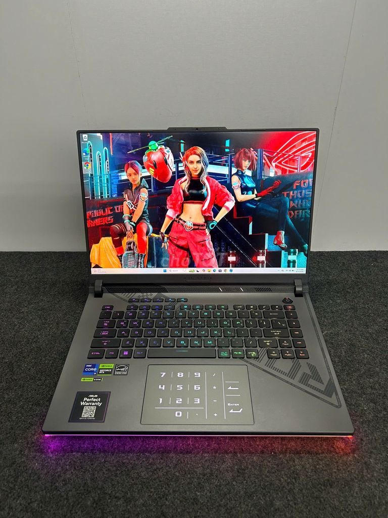 Asus RogStrix G16  i9 16GB 1TB RTX 4060 2K5. Mua bán Laptop tại Quận Tân Bình Tp Hồ Chí Minh được đăng bởi REAL LAP   hình 1