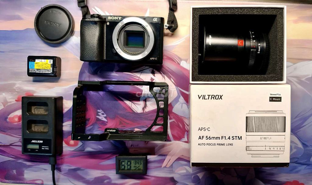Máy ảnh Sony a6000 +viltrox 56 f1.4. Mua bán Máy ảnh, Máy quay tại Thành phố Thuận An Bình Dương được đăng bởi jeje hình 1