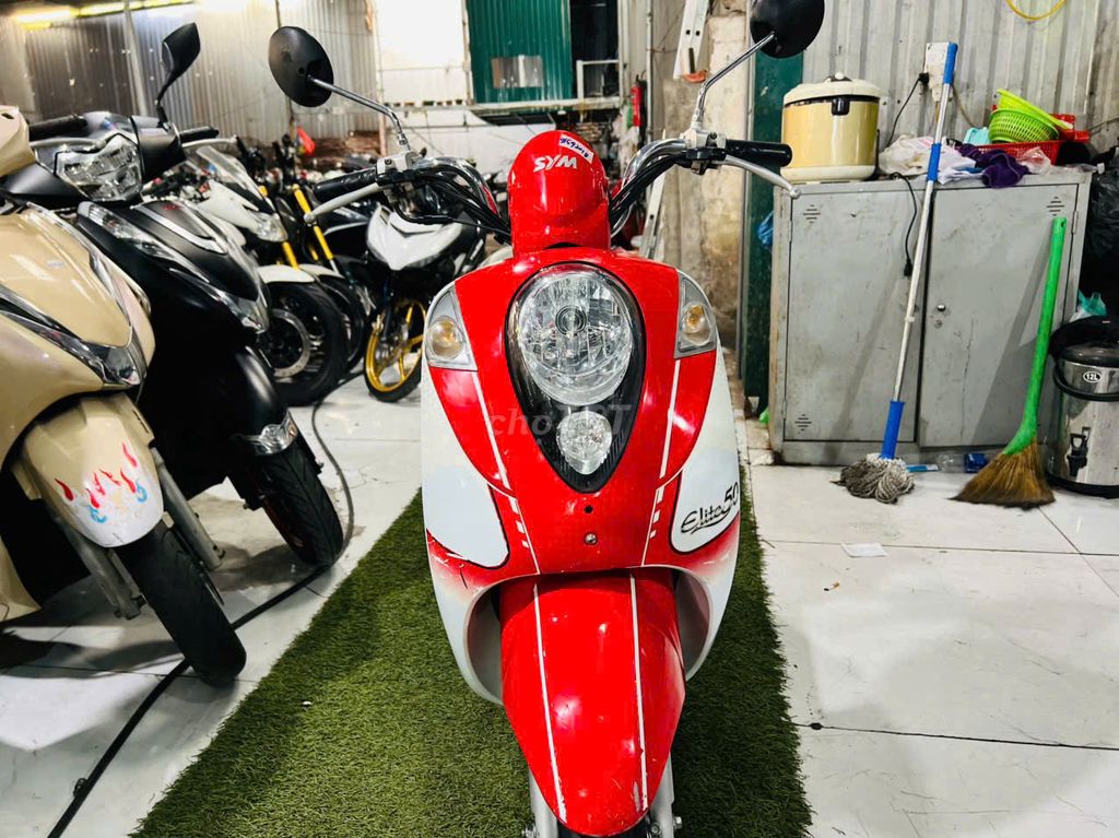 XE MÁY PHÚ THỊNH -SYM ELITTE 50 - HỖ TRỢ TRẢ GÓP. Mua bán Xe máy tại Quận Nam Từ Liêm Hà Nội được đăng bởi TRẦN VĂN PHÚ hình 1