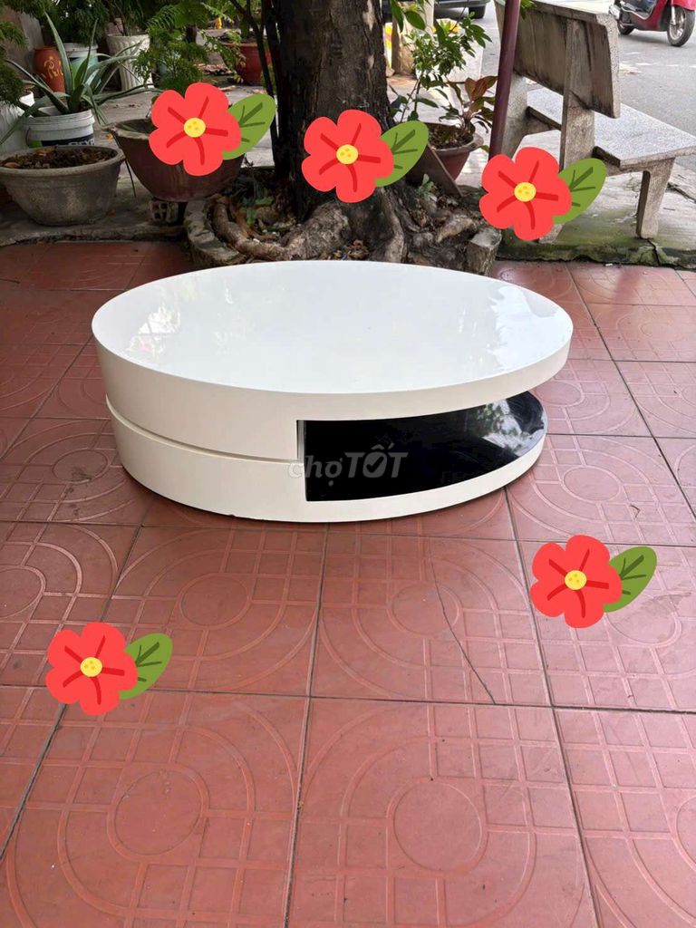 Bàn trà Gỗ Tròn.bàn sofa. Mua bán Bàn ghế tại Quận Phú Nhuận Tp Hồ Chí Minh được đăng bởi Diep Giang hình 1