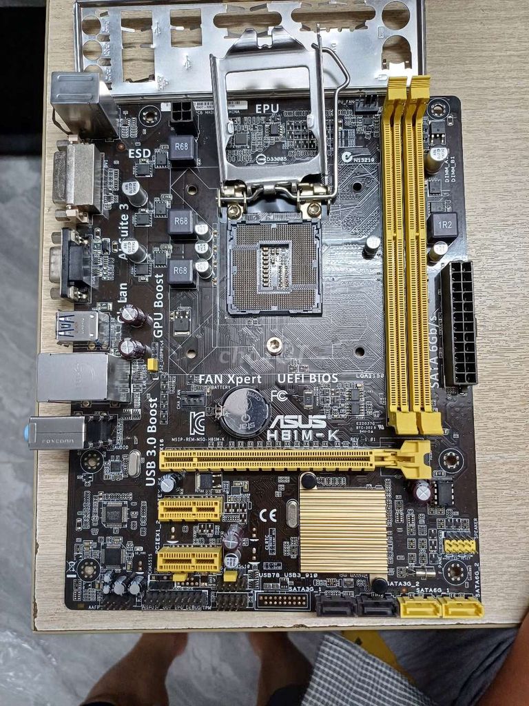 Mainboard Asus H81M-K Chính Hãng Còn Mới Tinh