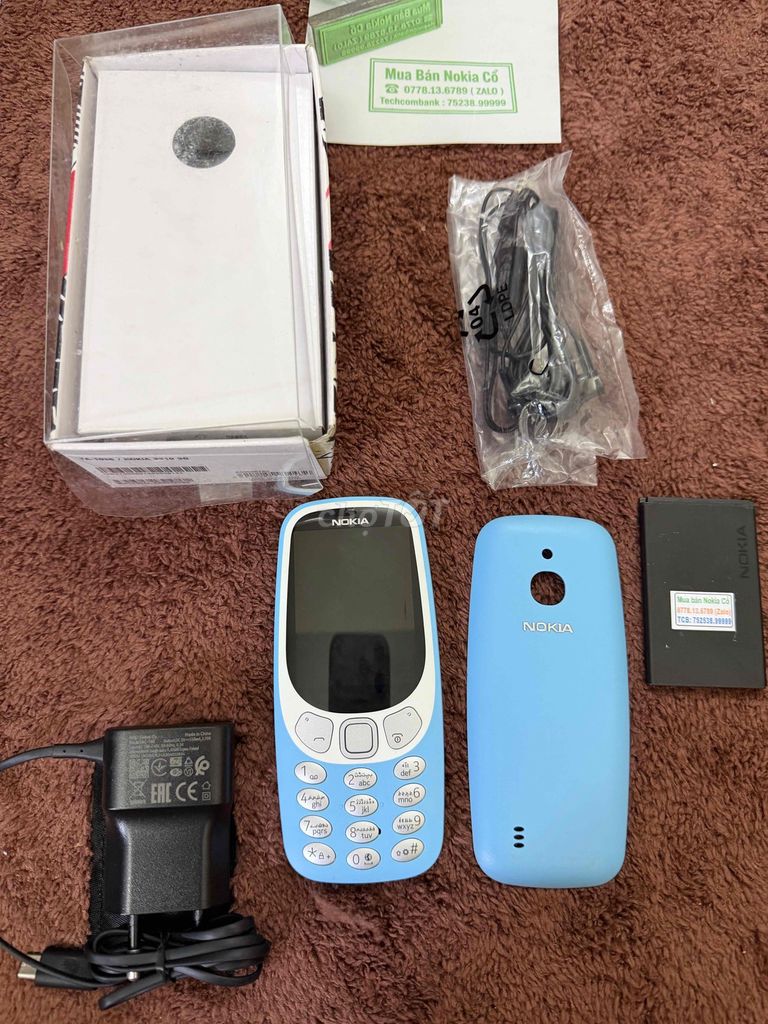 3310 Xanh 1 sim bản có 3G k cắt sóng FUllbox ả Râp. Mua bán Điện thoại tại Quận 10 Tp Hồ Chí Minh được đăng bởi Mua Bán Nokia Cổ hình 1