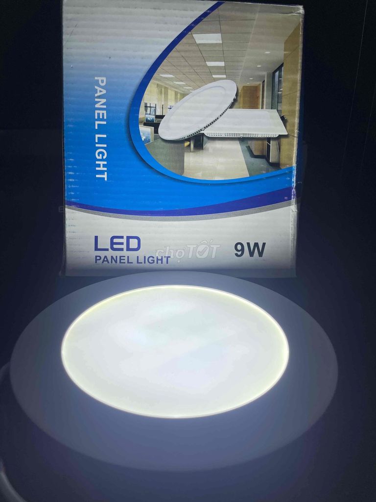 Đèn LED âm trần 9W ánh sáng dịu mắt. Mua bán Đèn tại Thành phố Tuy Hòa Phú Yên được đăng bởi THIẾT BỊ ĐIỆN TRẦN ĐỨC hình 1