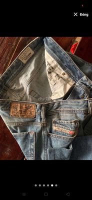 DIESEL ZATHAN jeans 100%cotton ITALY
Size 34-36. Mua bán Quần áo tại Quận 5 Tp Hồ Chí Minh được đăng bởi NL SI TUYỂN  SECOND SHOP