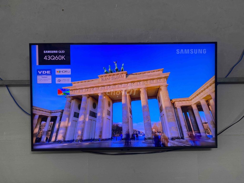 Tivi Samsung 43Q60 QLED 4K Ultra HD. Mua bán Tivi, Âm thanh tại Quận Ninh Kiều Cần Thơ được đăng bởi Thanh Lý Hàng Điện Máy Giá Rẻ hình 1