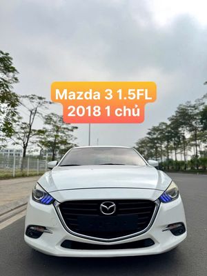 Mazda 3 1.5 Facelift 2018 1 chủ màu trắng